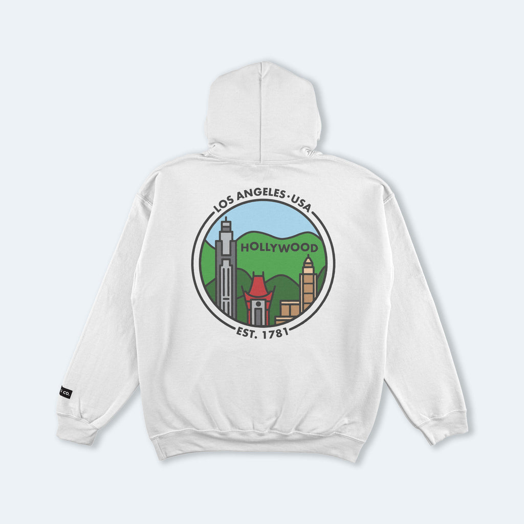 Los Angeles Color Hooded Sweatshirt
