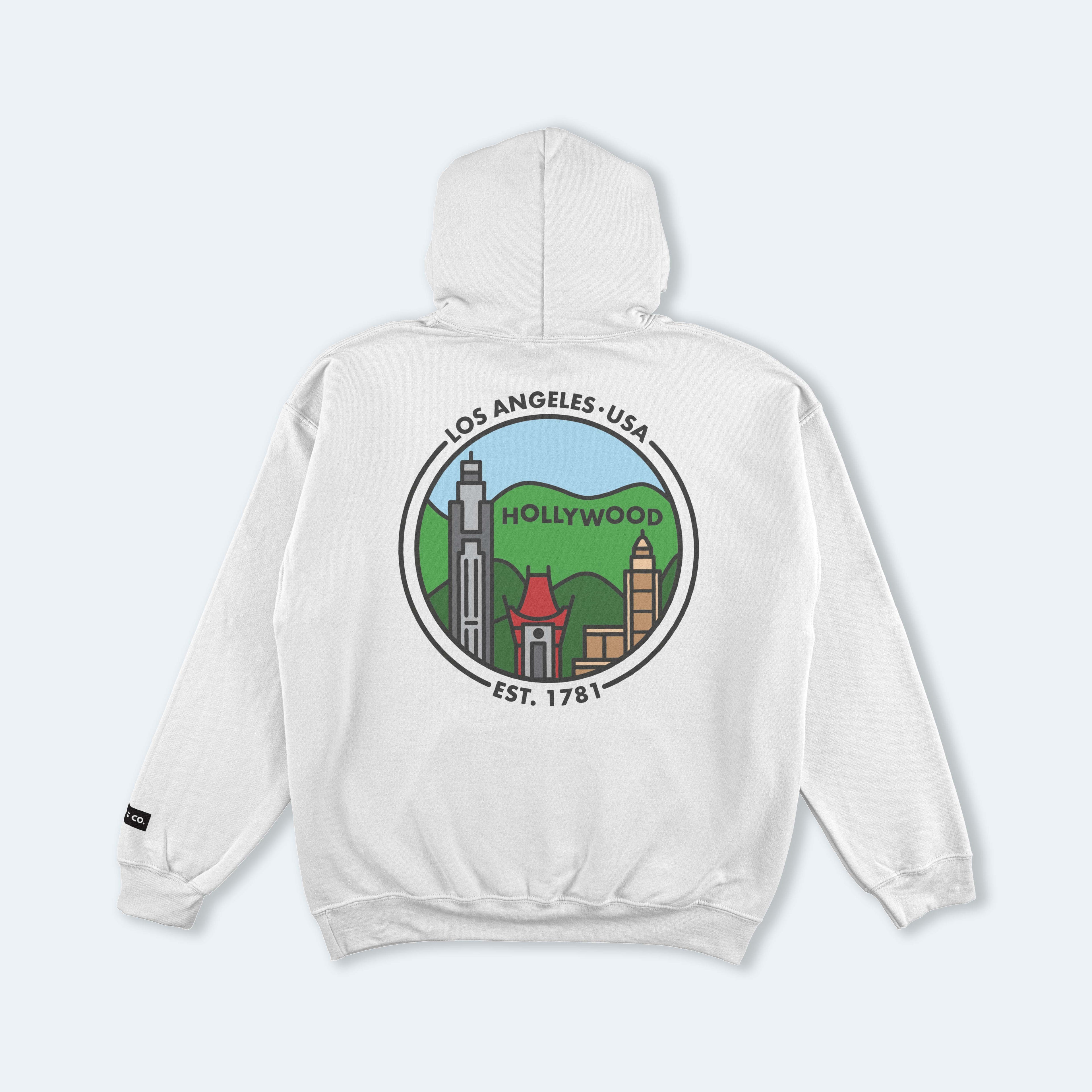 Los Angeles Color Hooded Sweatshirt