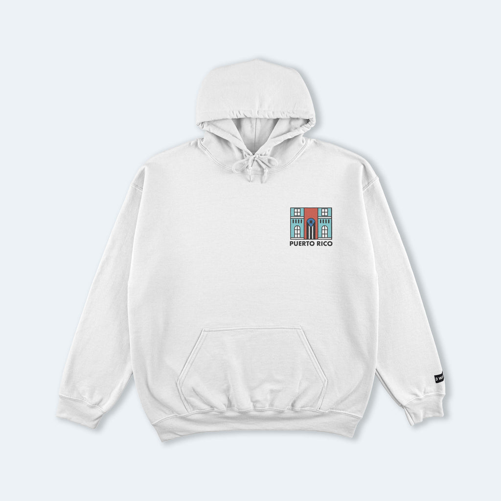 Puerto Rico Color Hooded Sweatshirt