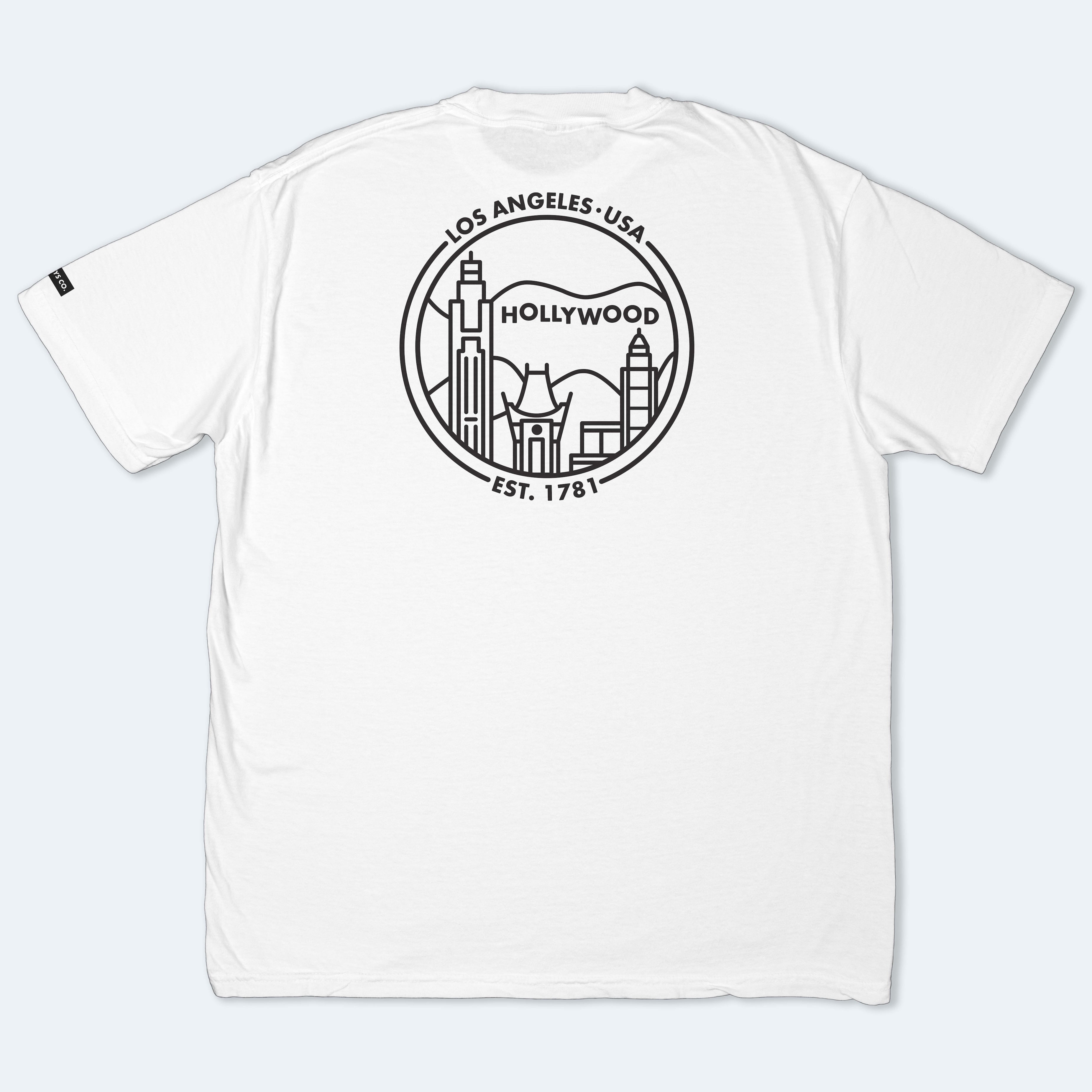 Los Angeles White T-Shirt