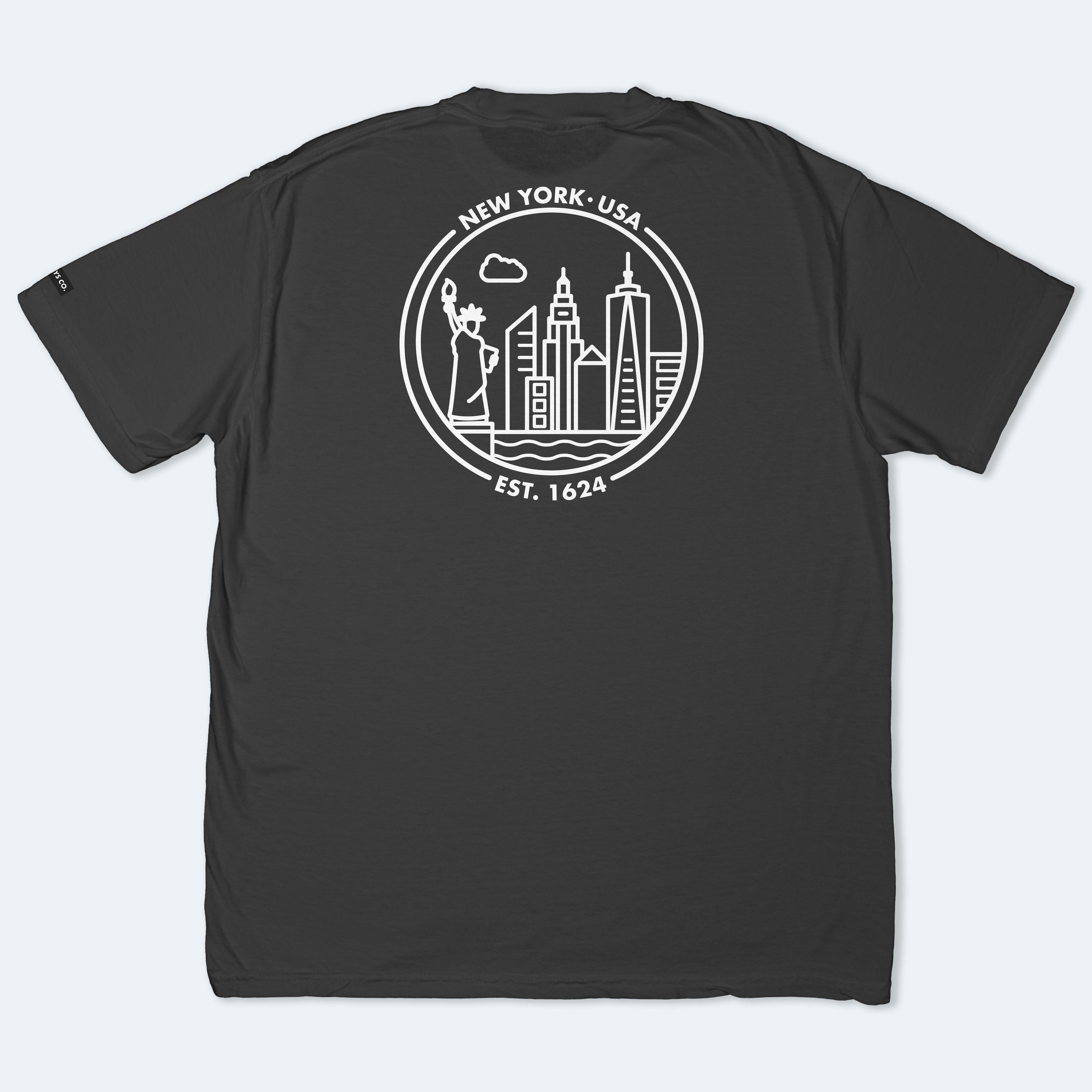 New York Black T-Shirt