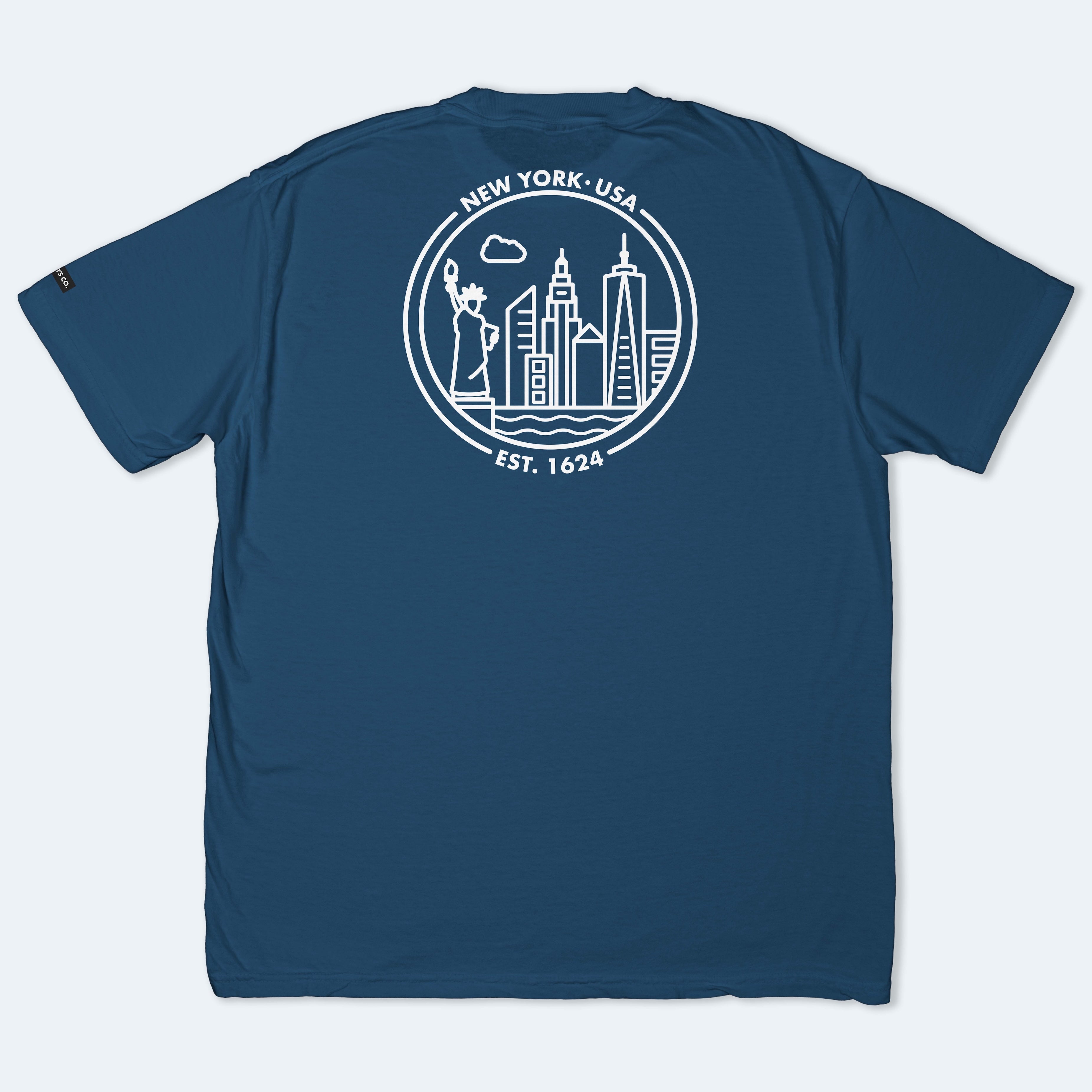 New York Navy Blue T-Shirt