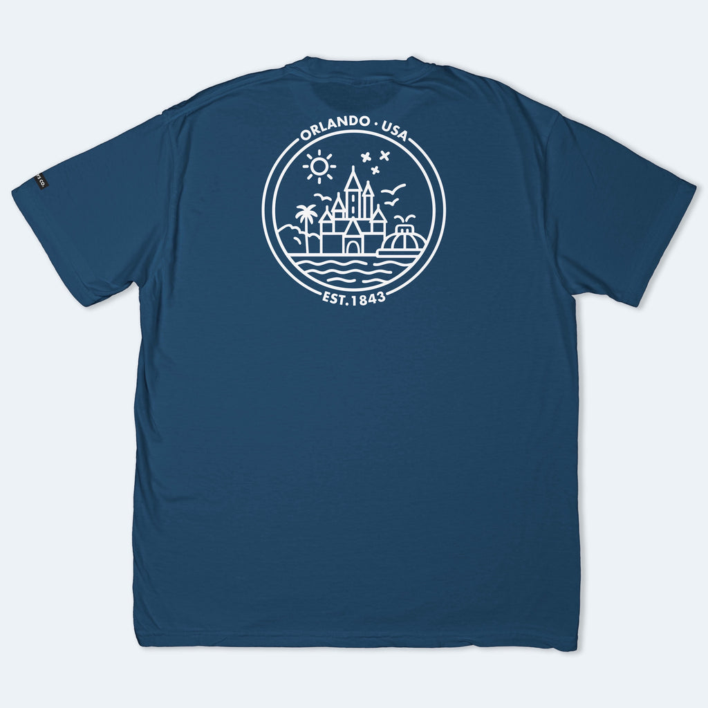 Orlando Navy Blue T-Shirt