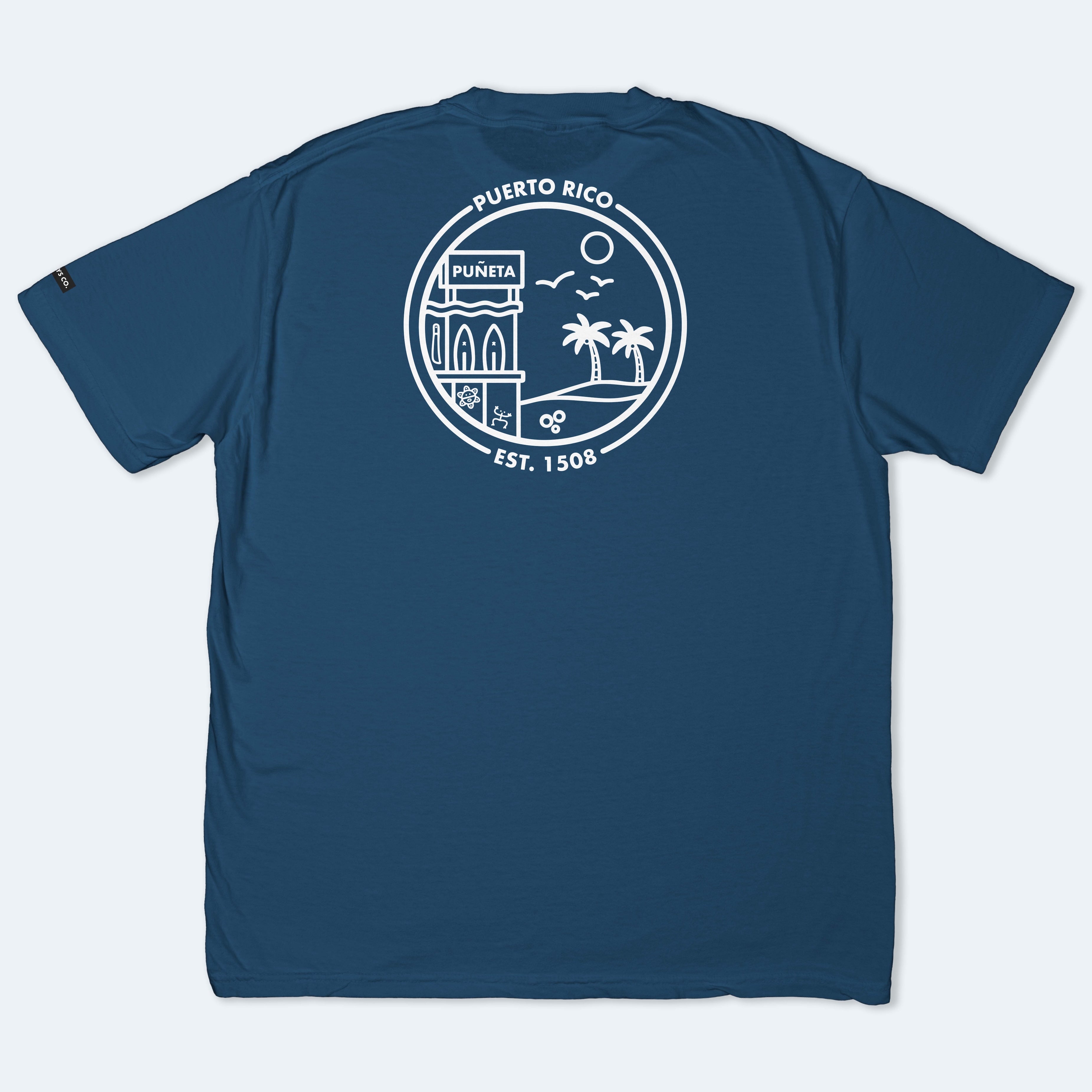 Puerto Rico Navy Blue T-Shirt