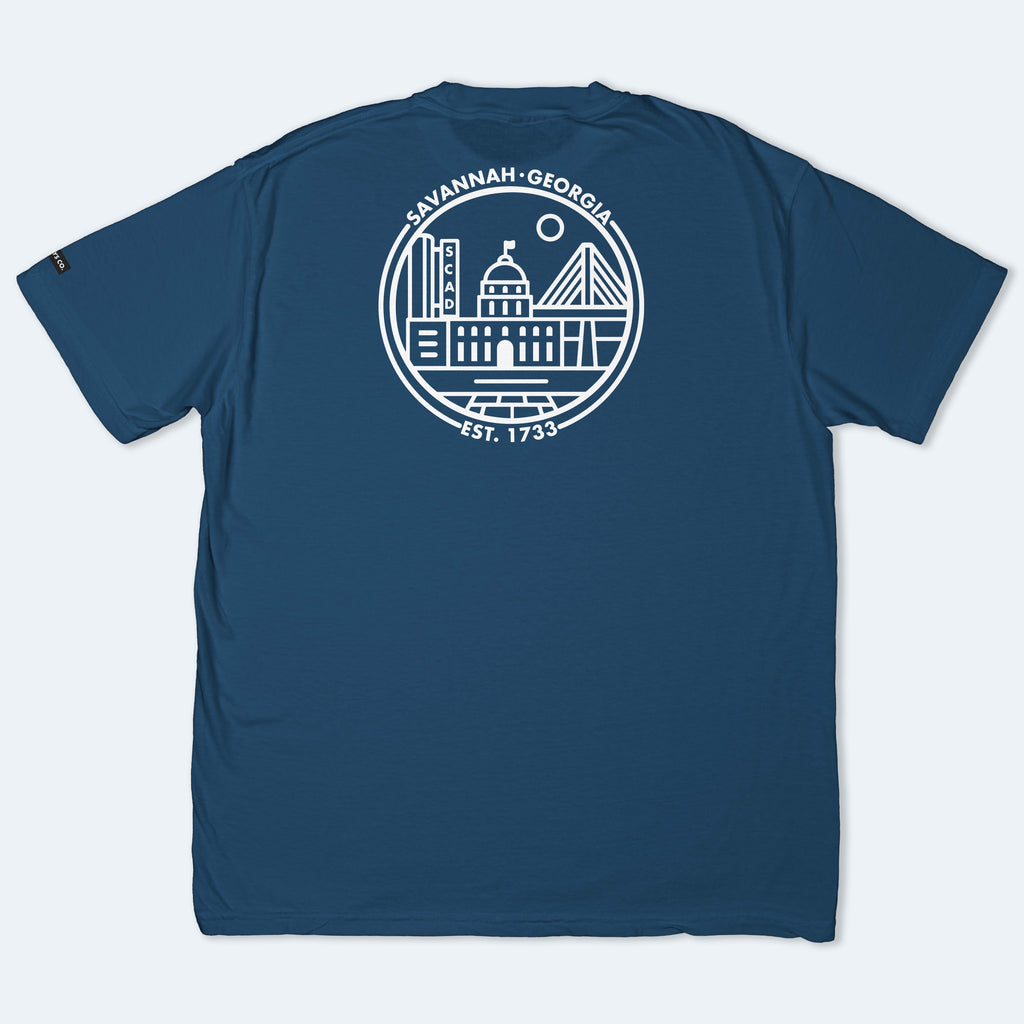 Savannah Navy Blue T-Shirt