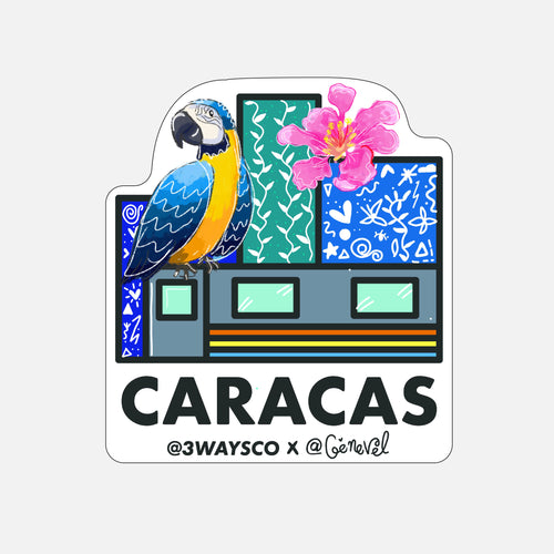 Caracas 3 Ways Co x Genevel Sticker